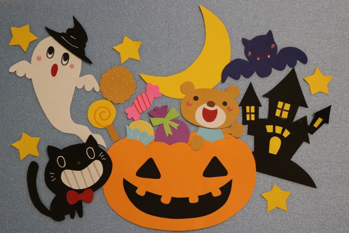 壁面飾り ハロウィン 秋 おばけ お菓子 かぼちゃ 幼稚園 保育園 壁面 保育｜PayPayフリマ