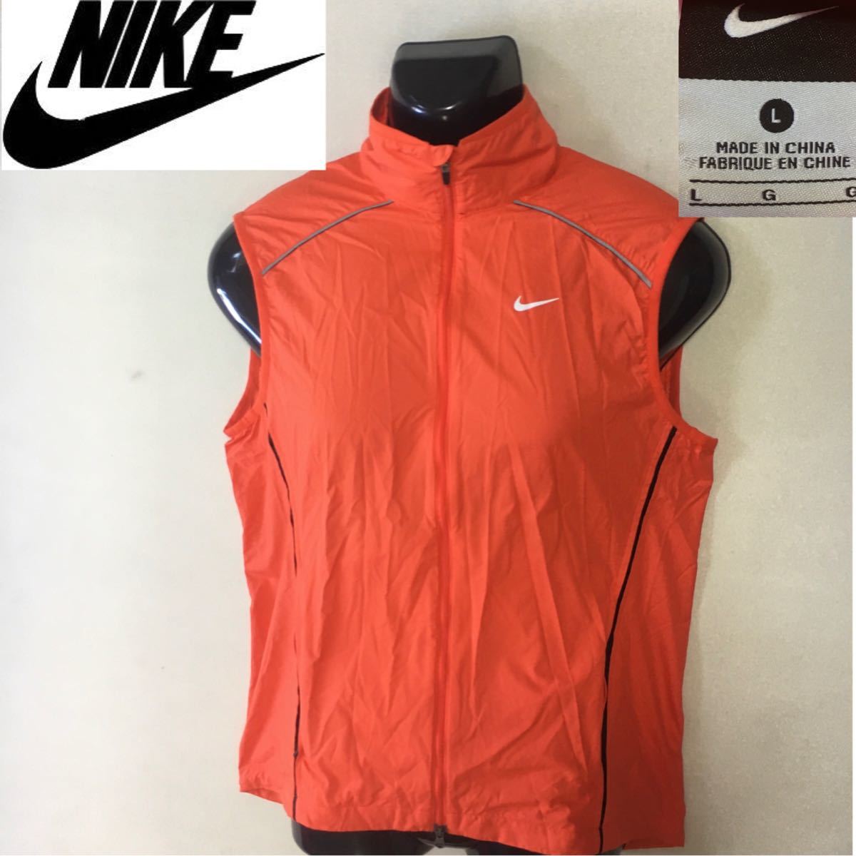 Paypayフリマ Nike ナイキ ランニング ナイロン ベスト オレンジlサイズ Paypayフリマ Nike ナイキ ランニング ナイロン ベスト オレンジlサイズ