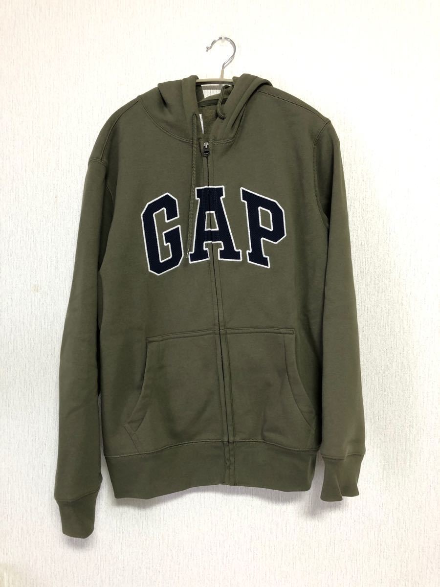 GAP ギャップ スウェットパーカー 緑