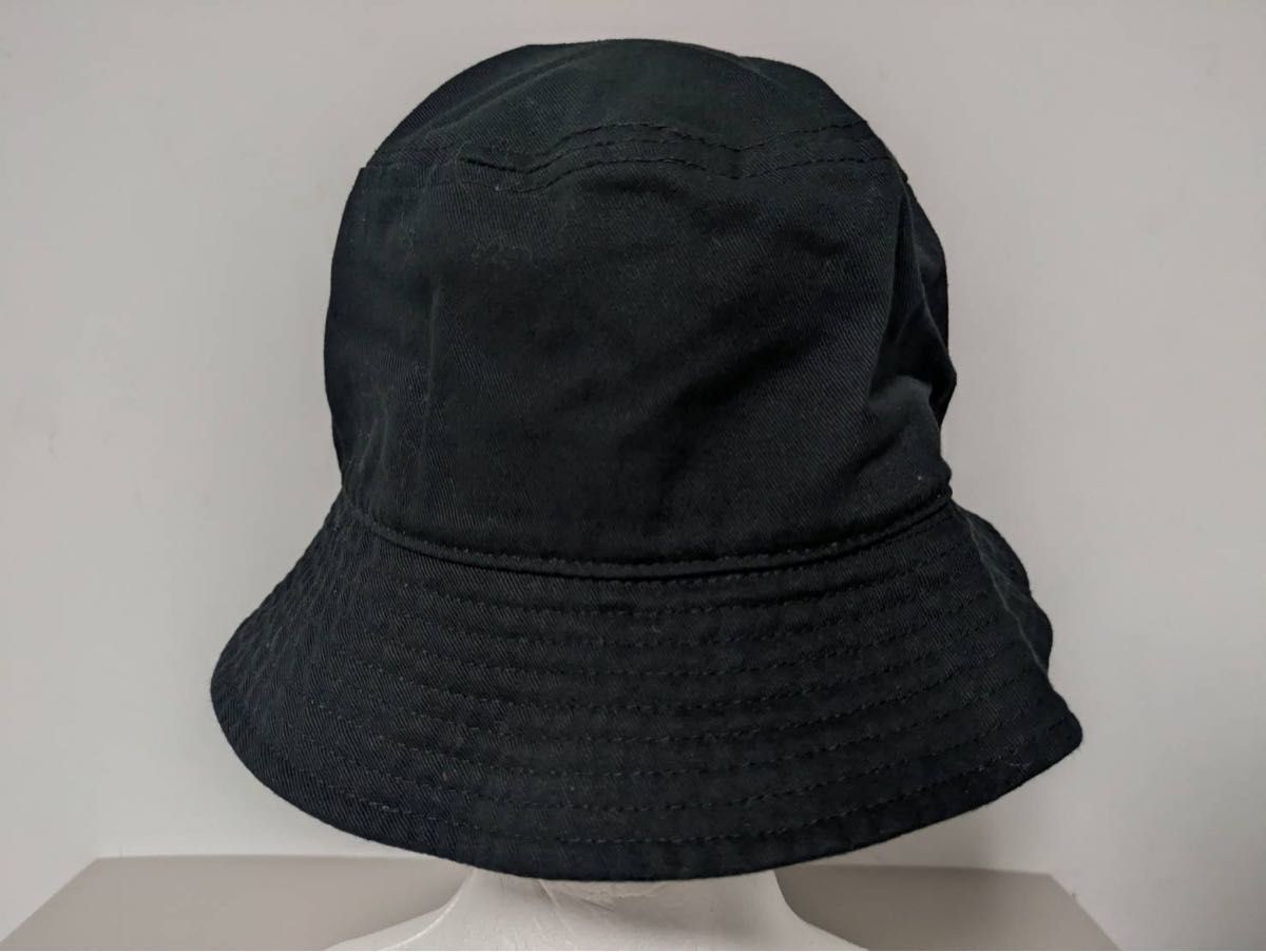 STONE  ブラック バケットハット Lサイズ タグ付き コットン 裏メッシュ タグ バケットハット (SAKAZEN) サカゼン