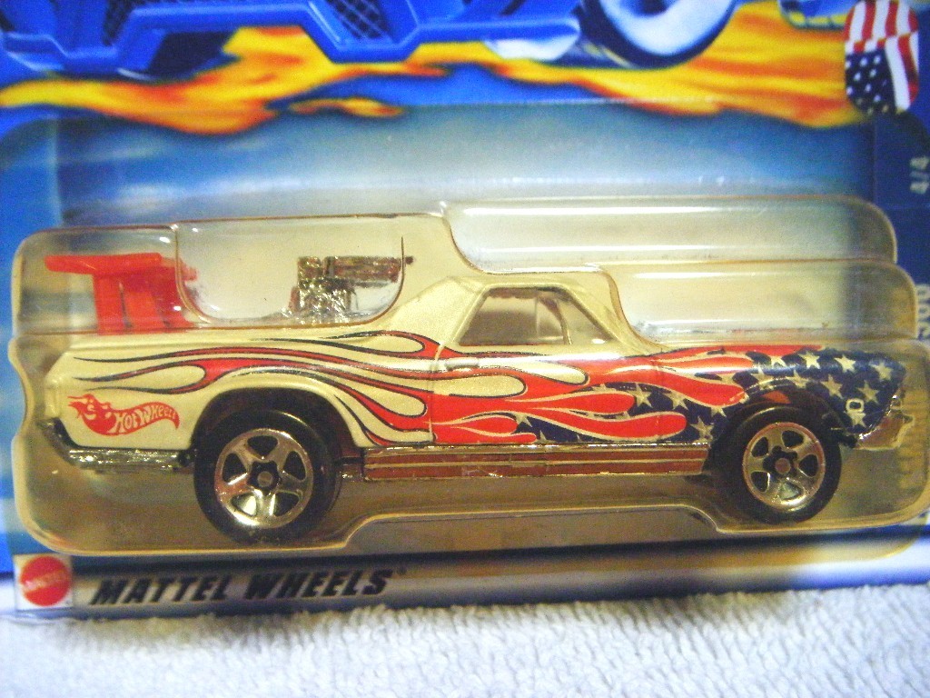 ■ HOTWHEELS『1/64 2002 No.082 EL CAMINO 1968』ホットウィール エルカミーノ ダイキャストミニカー_画像2