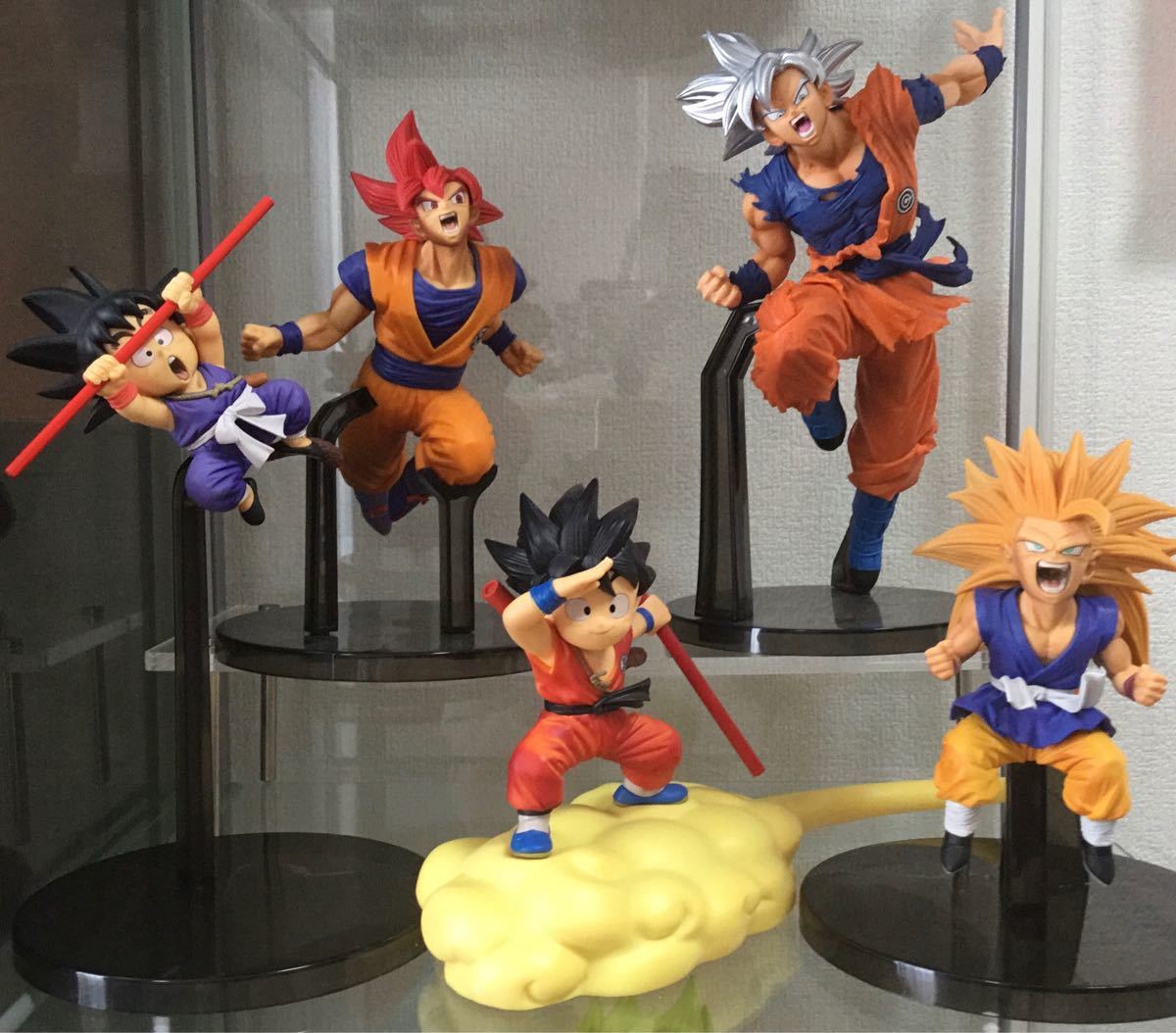 Paypayフリマ ドラゴンボール フィギュア 悟空 5体セット Paypayフリマ ドラゴンボール フィギュア 悟空 5体セット