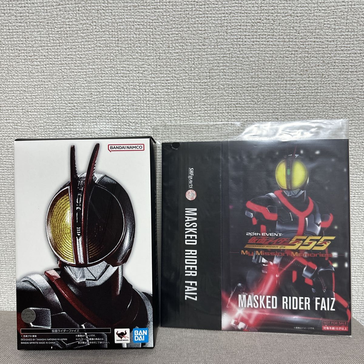 S.H.フィギュアーツ 真骨彫 仮面ライダーファイズ オリジナルスリーブ 未開封 未開封 S H Figuarts真骨彫製法仮面ライダーファイズ/イベント