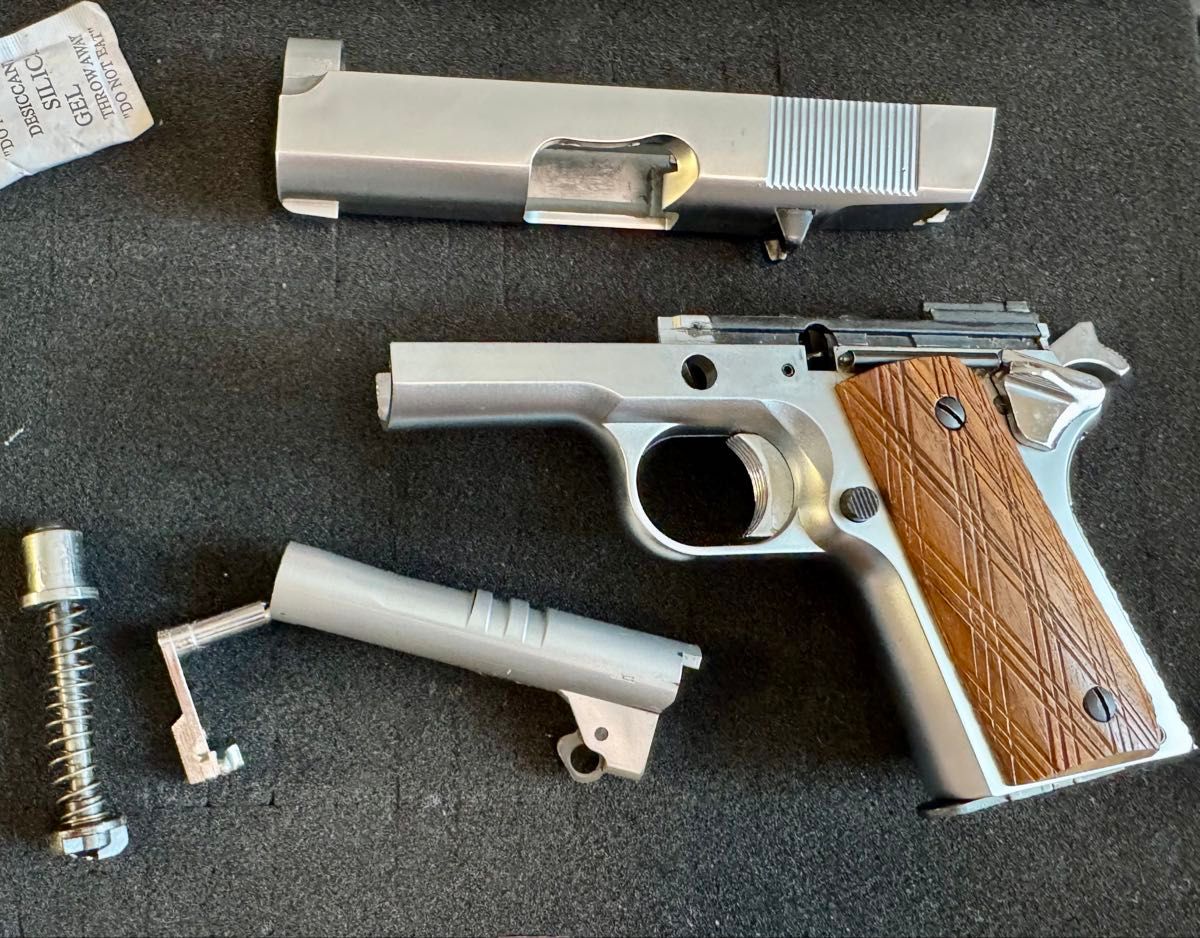 MGCABS樹脂製モデルガン デトニクス45 フレームシルバー SPG合法品 MGC デトニクス 45 モデルガン メッキシルバー|Yahoo!フリマ
