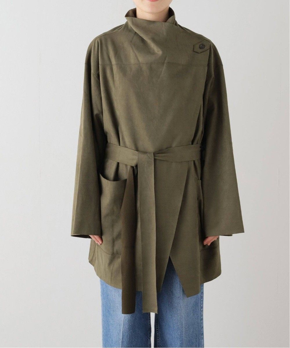 ドゥーズィエムクラスノーカラーコート茶 ドゥーズィエムクラス CaRouseLamBRaノーカラーコート｜Yahoo