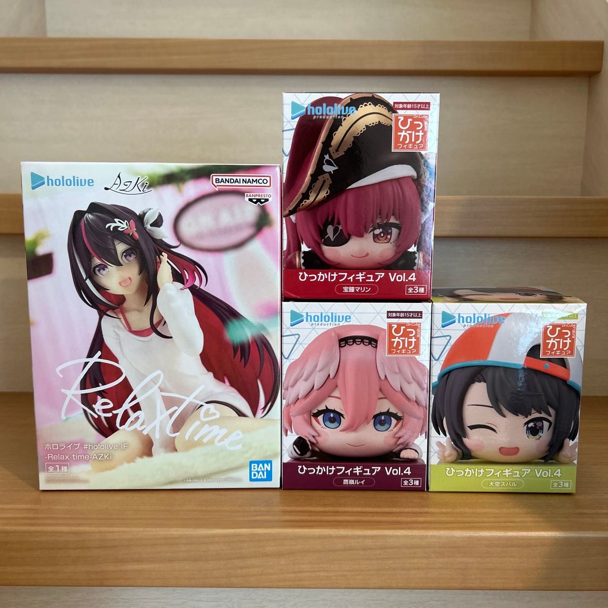 ホロライブ ひっかけフィギュア vol.2 4体まとめ売り 新品未開封】ホロライブ プライズフィギュア まとめ売り