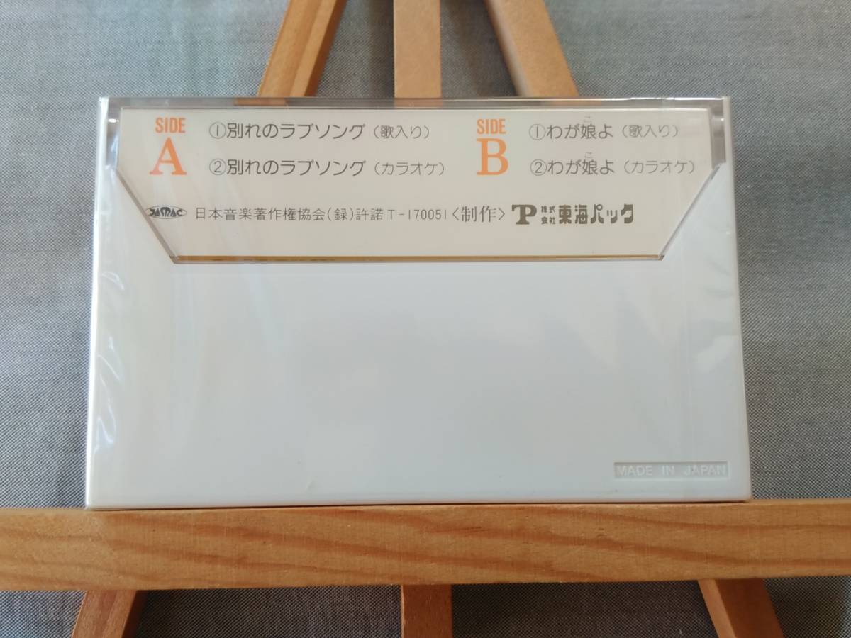 X830 即決有 未開封カセット 東海ラジオ ぶっつけワイド 松原敬生 藤原直子 「別れのラブソング」 カセットテープ_画像2