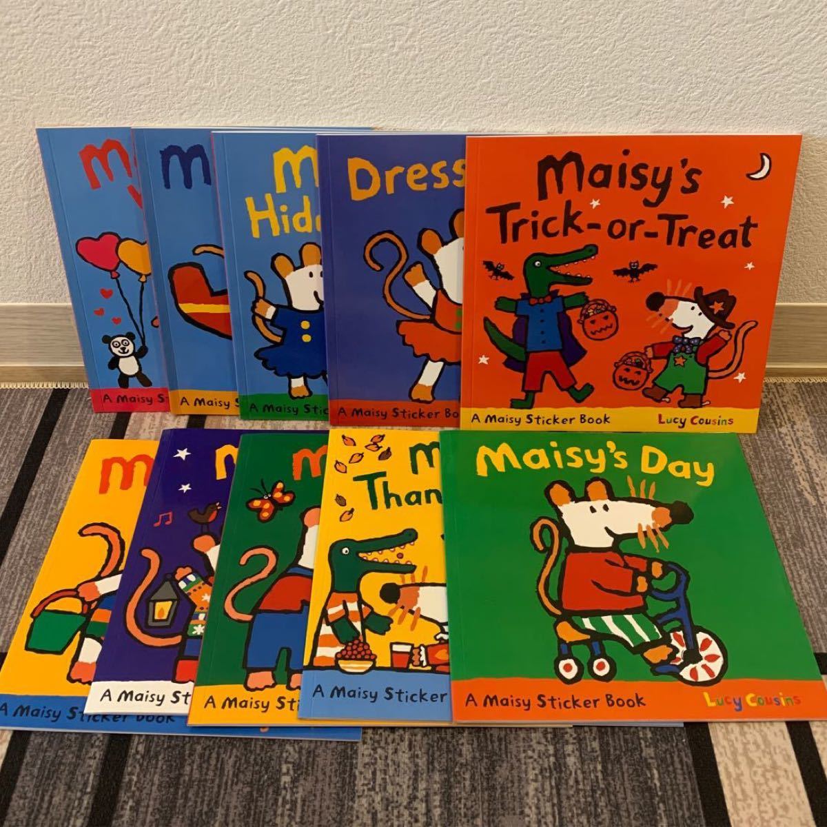 新品 英語絵本 Maisy メイシーちゃん 10冊 シール付き|Yahoo 新品 英語絵本 Maisy メイシーちゃん 10冊 シール付き|Yahoo