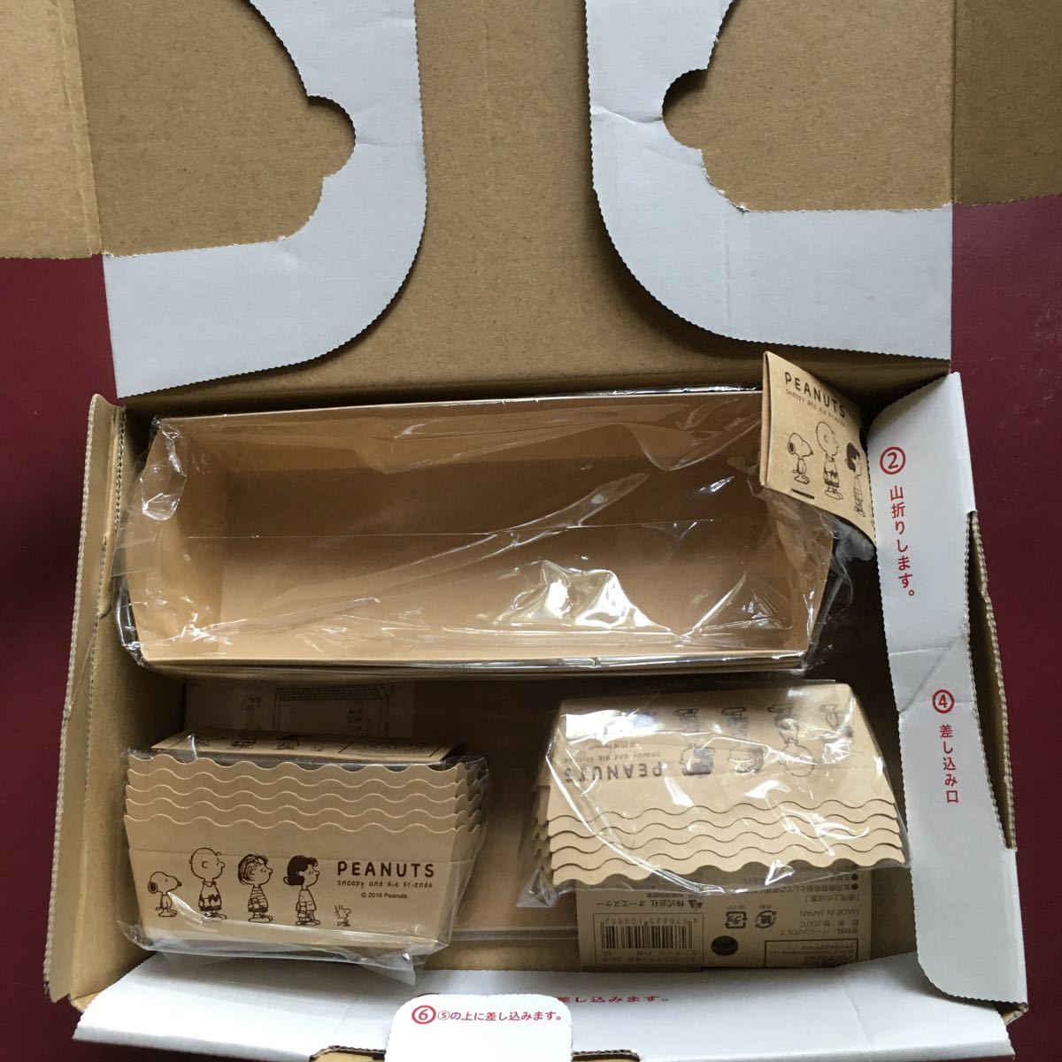 Paypayフリマ スヌーピー パウンドケーキ型大 小 クッキーバック 詰め合わせセット 日本製
