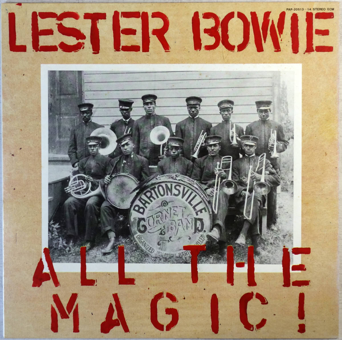 ◆LESTER BOWIE/ALL THE MAGIC (JPN 2LP) -Art Ensemble Of Chicago, ECM_画像1