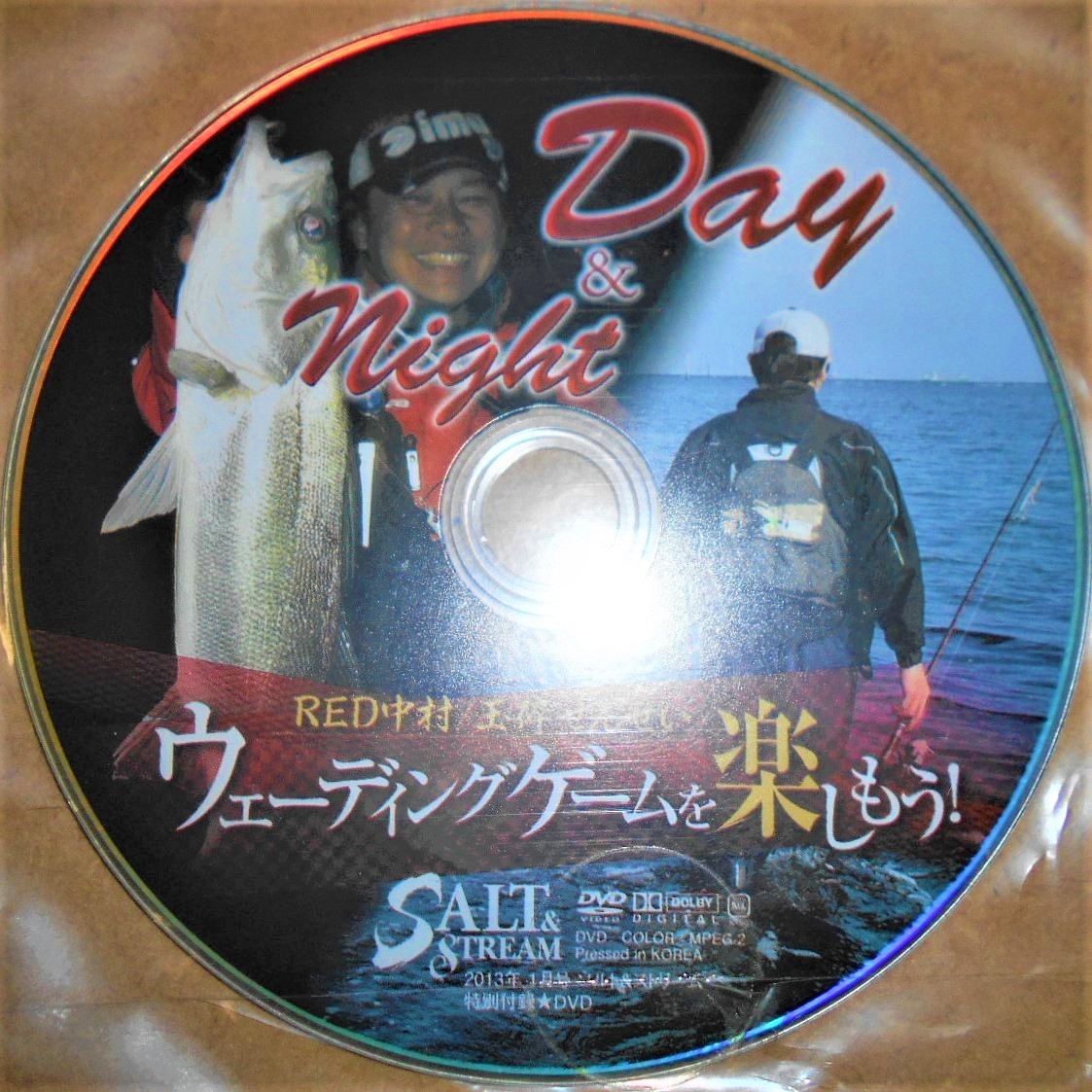 DVD* salt & Stream *RED Nakamura / sphere .....* wading game . comfort . already unopened new goods Chivas tei& Night game 
