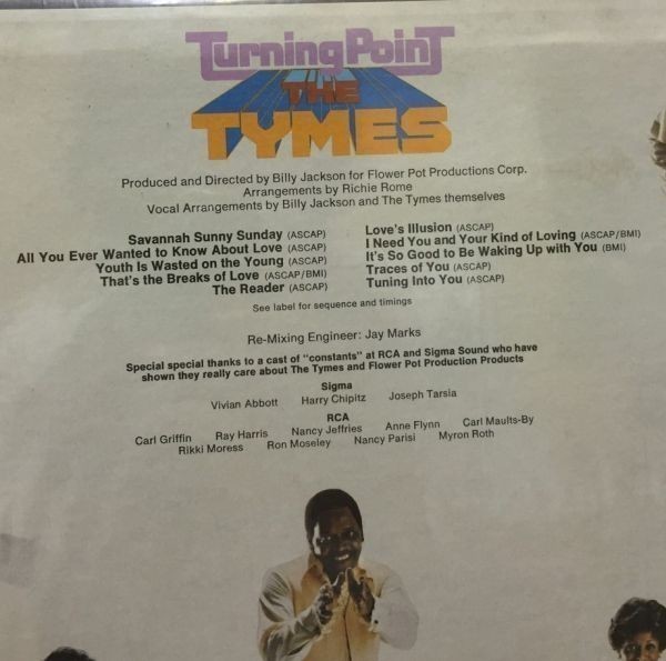 THE TYMES TURNING POINT LPレコード_画像2