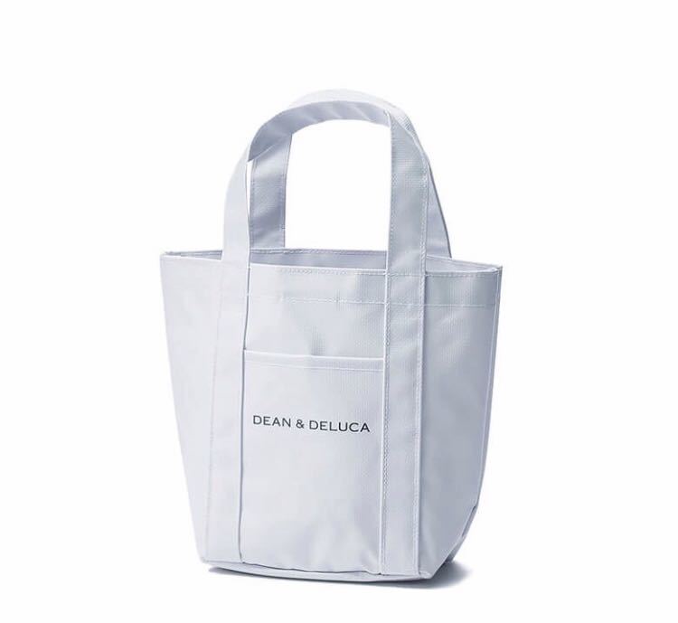 新品 完売 限定 DEAN＆DELUCA マーケット トート バッグ ディーン&デルーカ S エコ ショッピング ディーン アンド デルーカ ホワイト_画像1