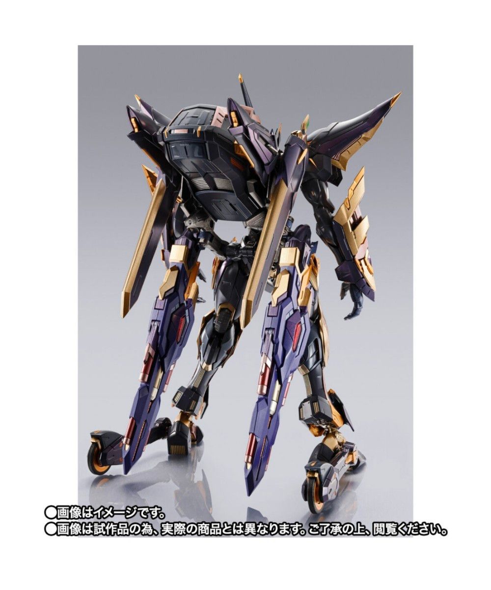 輸送箱未開封 メタルビルド ランスロット・アルビオン METAL BUILD ランスロット アルビオンゼロ 輸送箱未開封 伝票跡
