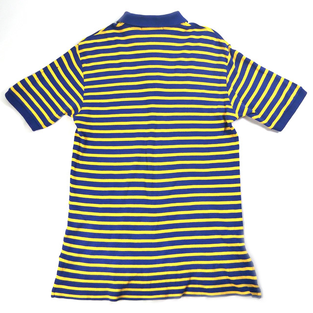 POLO Ralph Lauren Polo Ralph Lauren L polo-shirt with short sleeves tunic border purple series × yellow series 