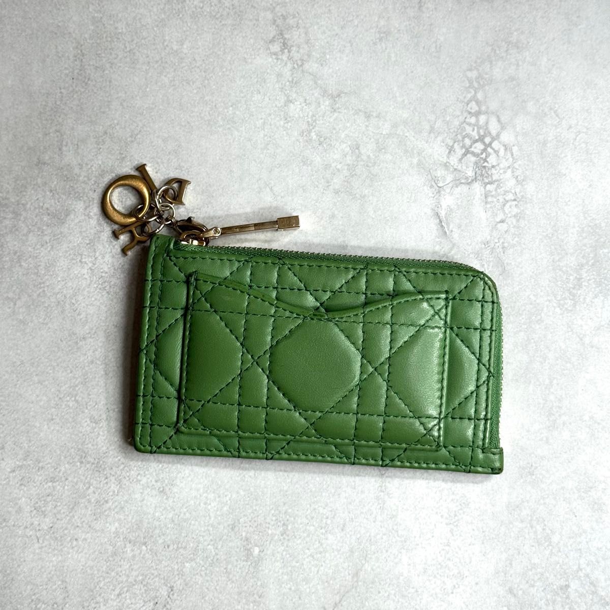 美品 Christian Dior クリスチャンディオール カードホルダー 希少色】Christian Dior クリスチャンディオール / コスモス