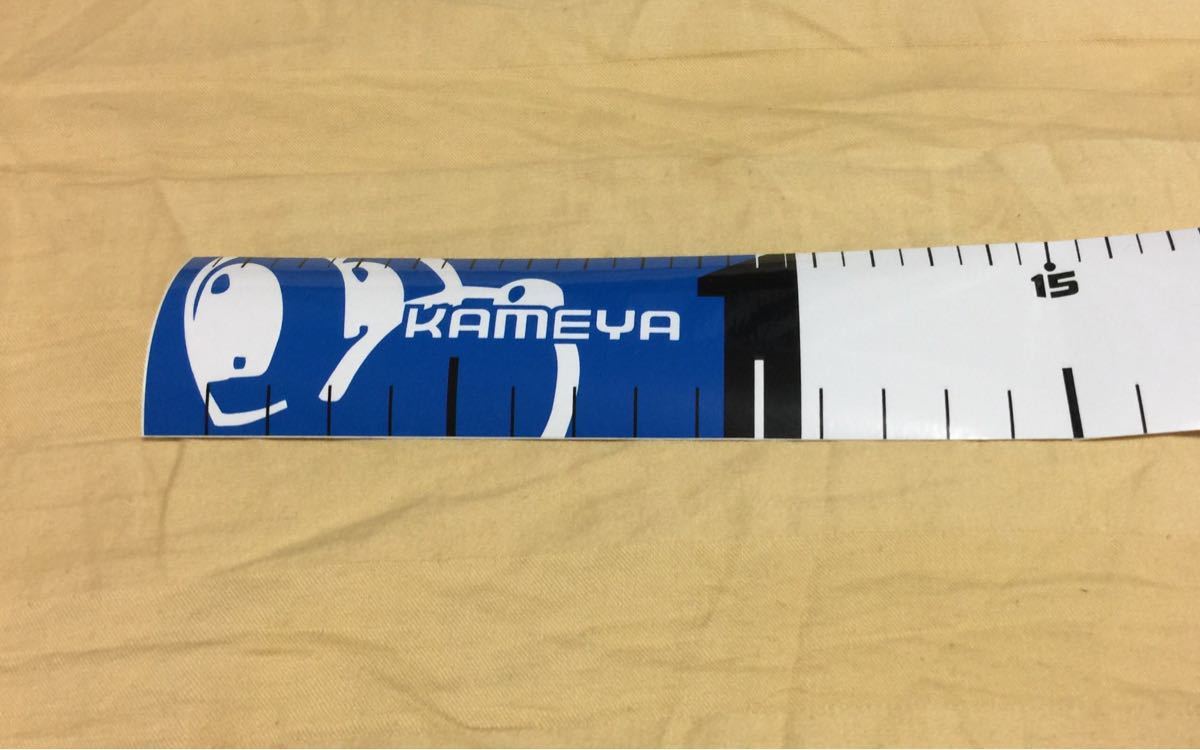 Paypayフリマ かめや釣具 メジャーステッカー 青 送料無料 Paypayフリマ かめや釣具 メジャーステッカー 青 送料無料
