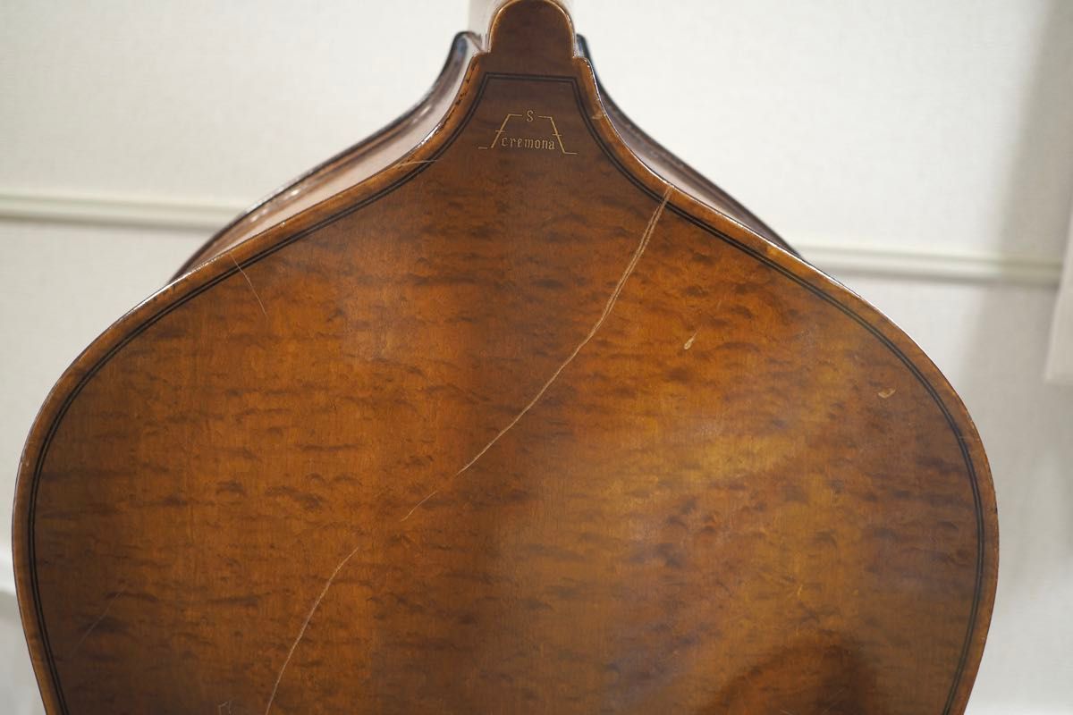 高級上位モデル S Cremona No.800 コントラバス ソフトケース付き 高級上位モデル S Cremona No 800 コントラバス ソフトケース