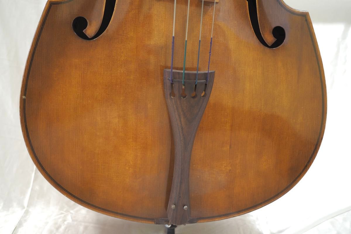 高級上位モデル S Cremona No.800 コントラバス ソフトケース付き 高級上位モデル S Cremona No 800 コントラバス ソフトケース