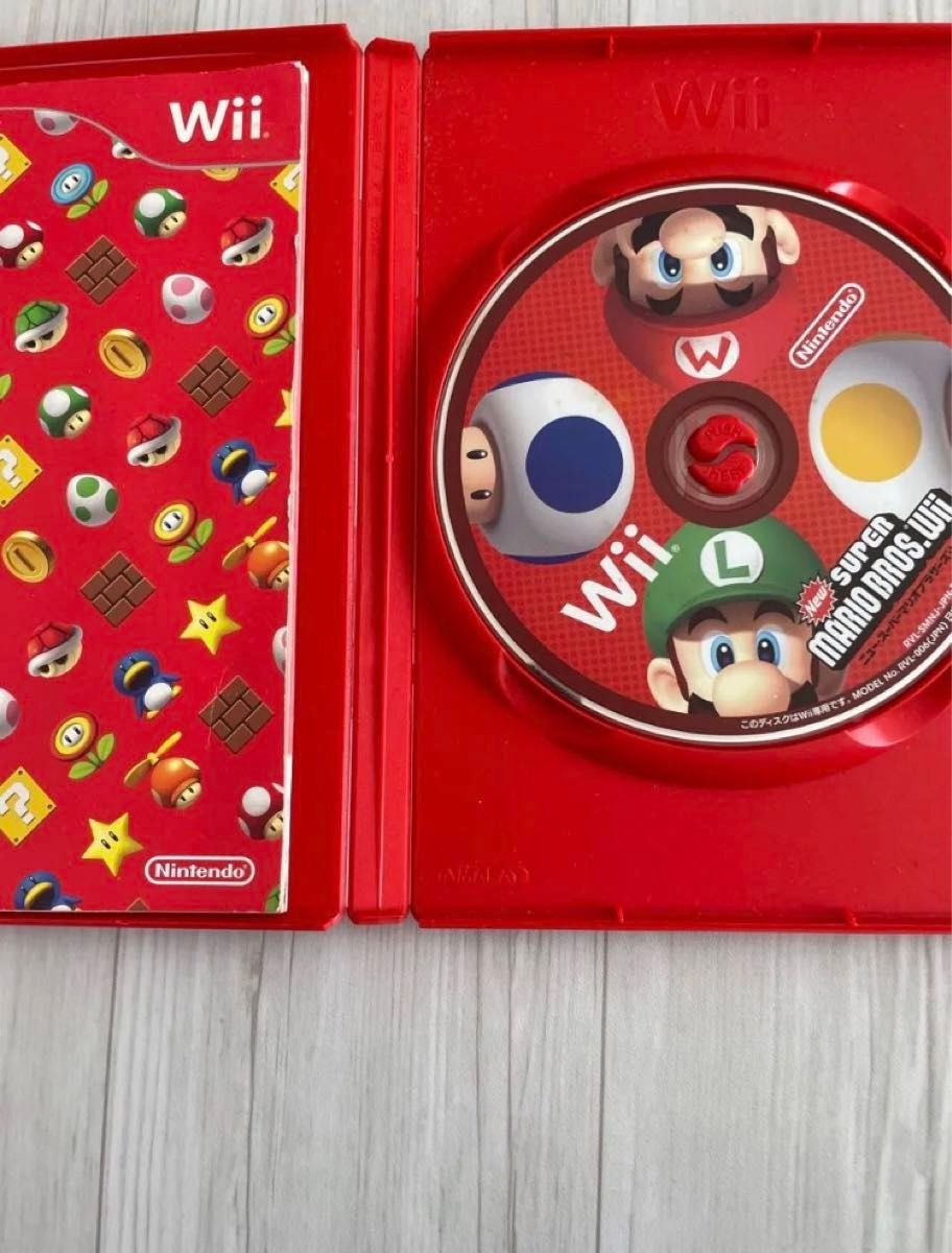 任天堂 Wii マリオセット⭐︎マリオカート.マリオブラザーズ.おどる 24時間以内に発送 マリオカートWii スーパーマリオブラザーズ