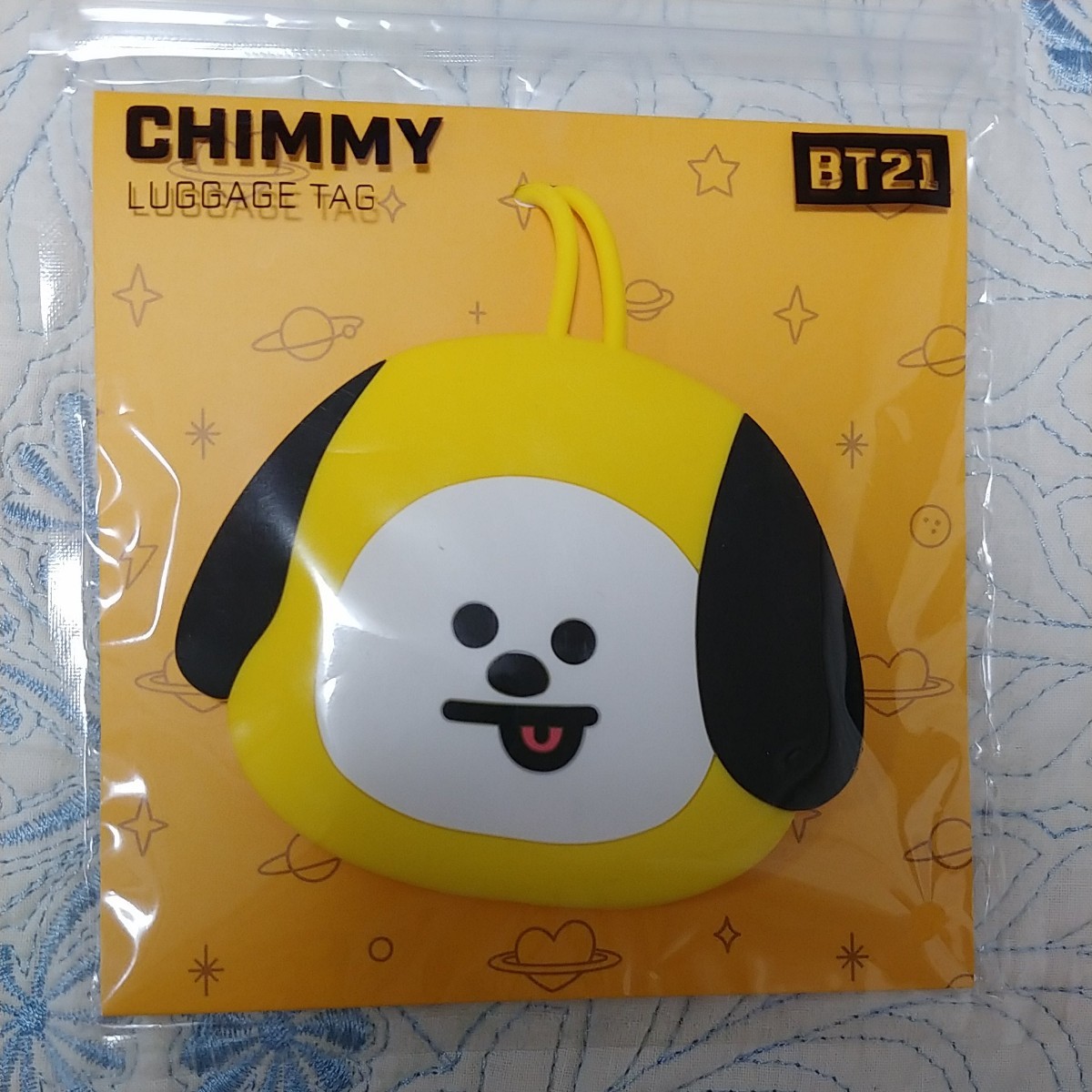 BT21 CHIMMY チミー ラゲッジタグ　新品未開封　カードおまけ