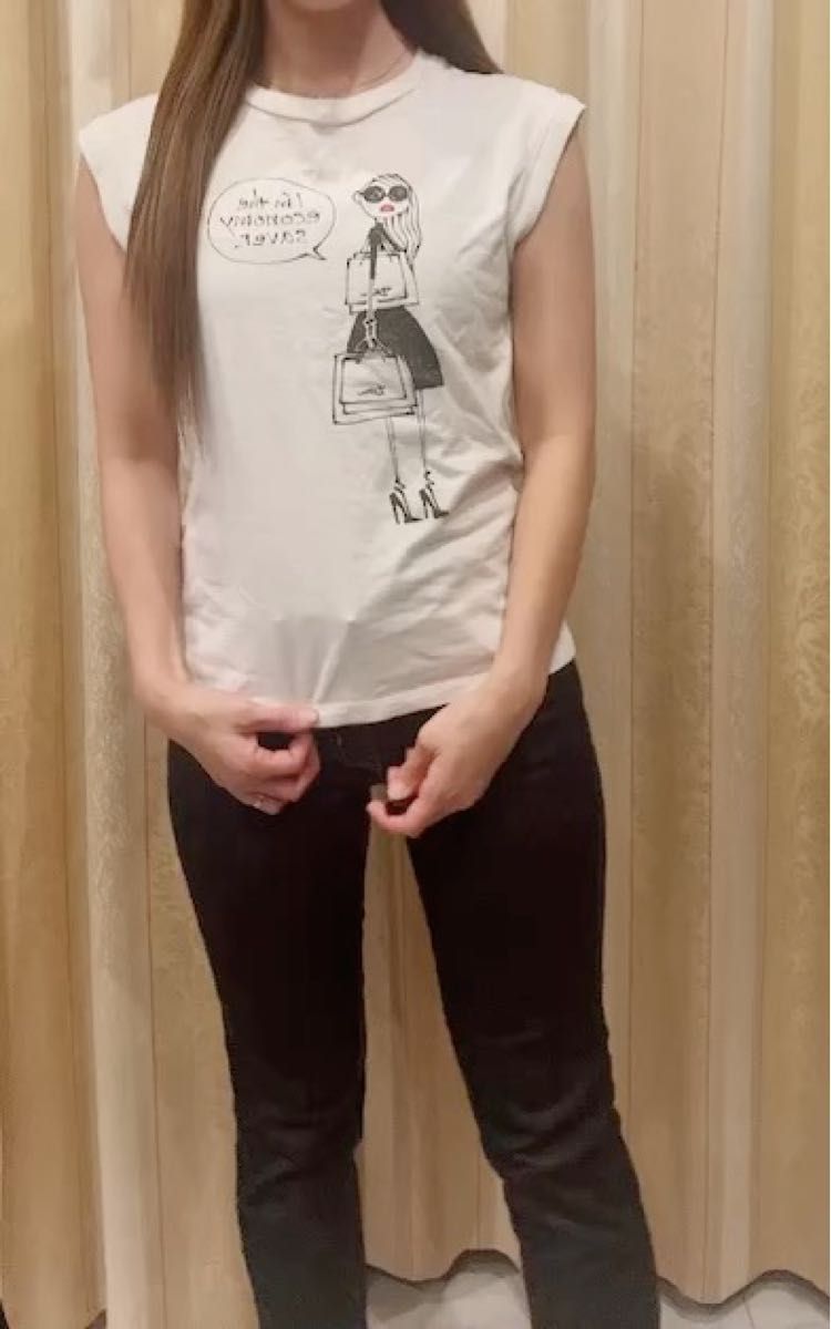 【 GU 】ジーユー ノースリーブ Tシャツ Mサイズ