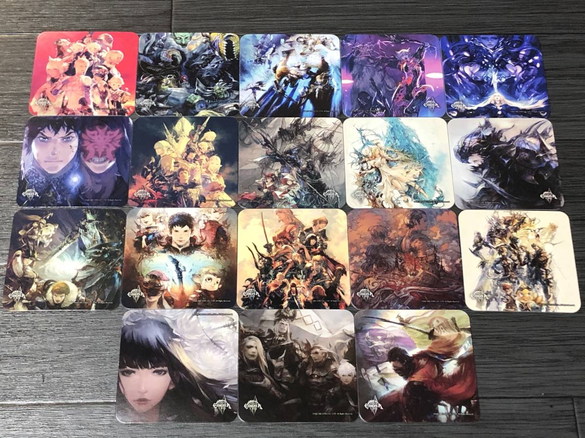 お得】 FF14韓国限定 コースター 9種 セット nascd.edu.bd