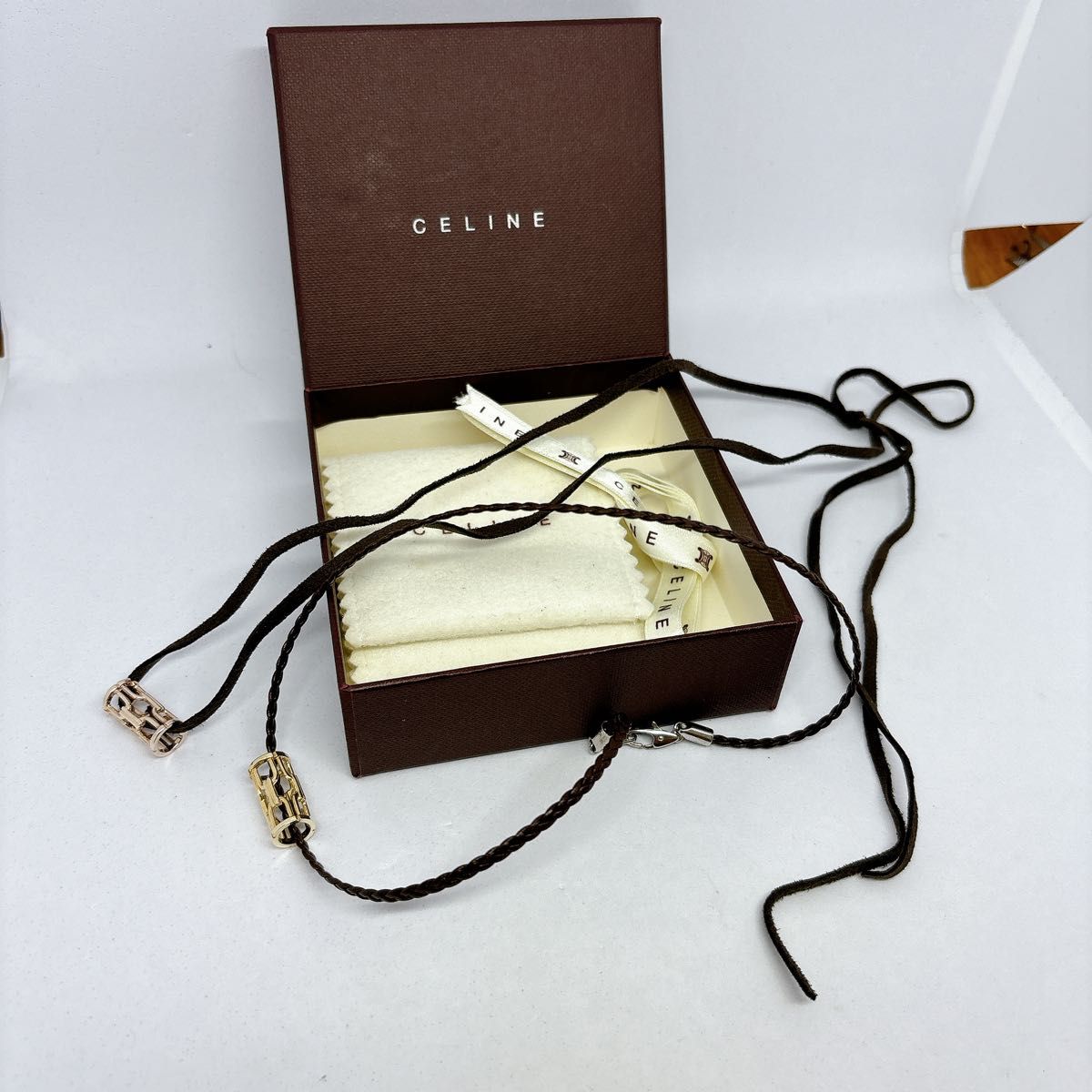 VIP価格◆CELINE セリーヌ◆レ・キュイール チョーカー セリーヌ CELINE ペンダント ネックレス チョーカー トップ