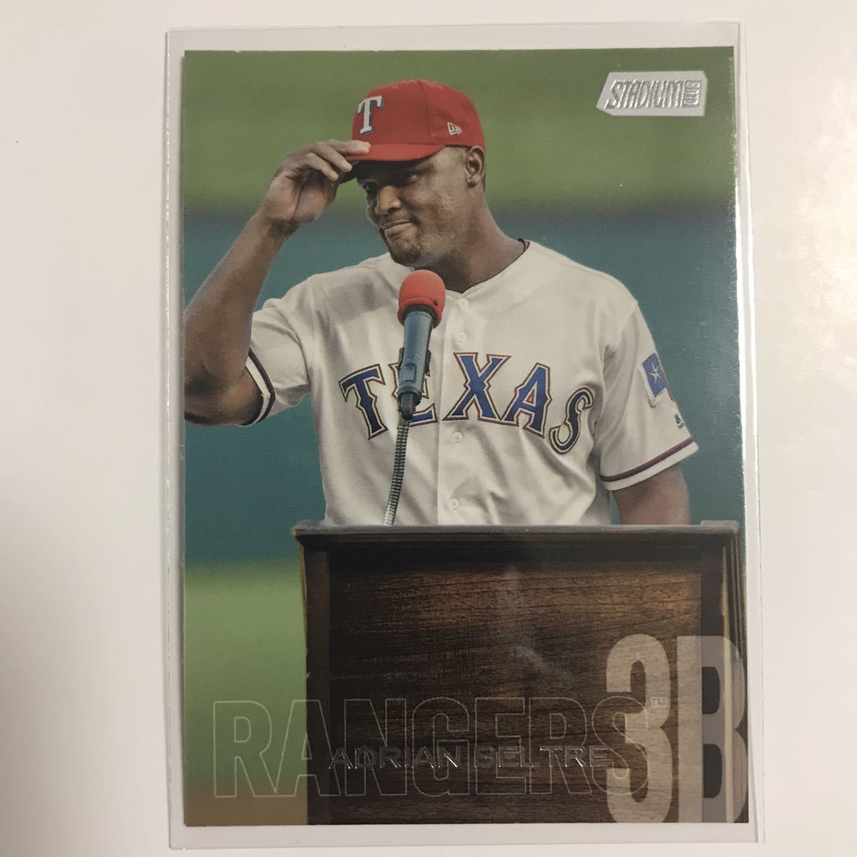 [Adrian Beltre][2018 Topps Stadium Club Baseball](Base 234)(Texas Rangers(TEX))_画像1