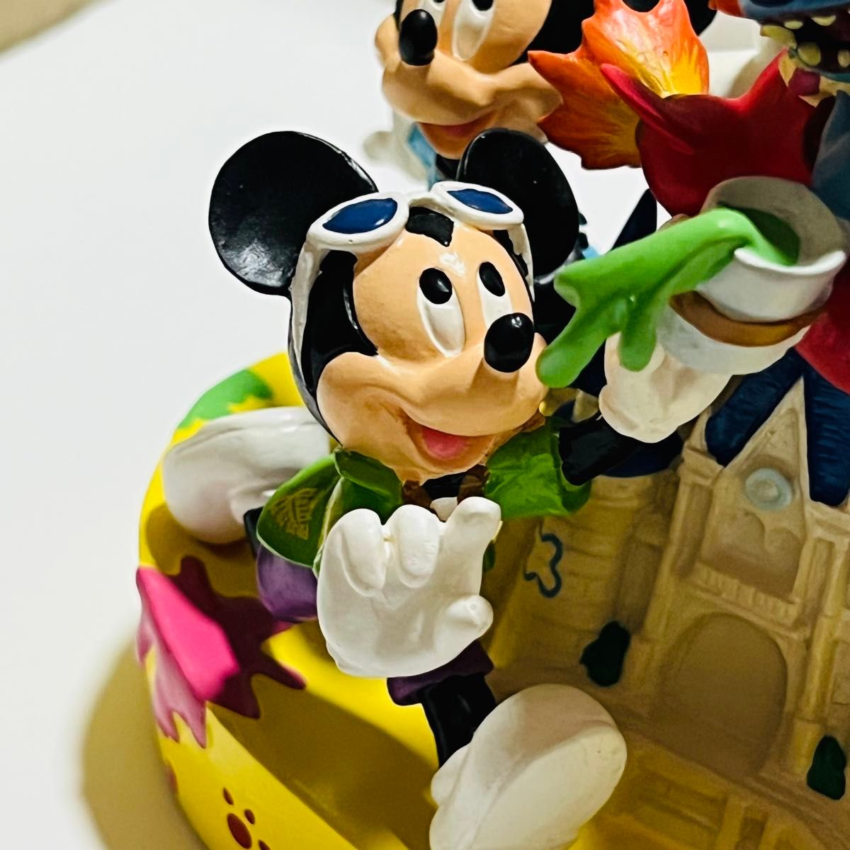 ディズニーランド ファインド スティッチ ミッキー ミニー フィギュア ディズニー スティッチ フリフリ大騒動 Find Stitch 置物