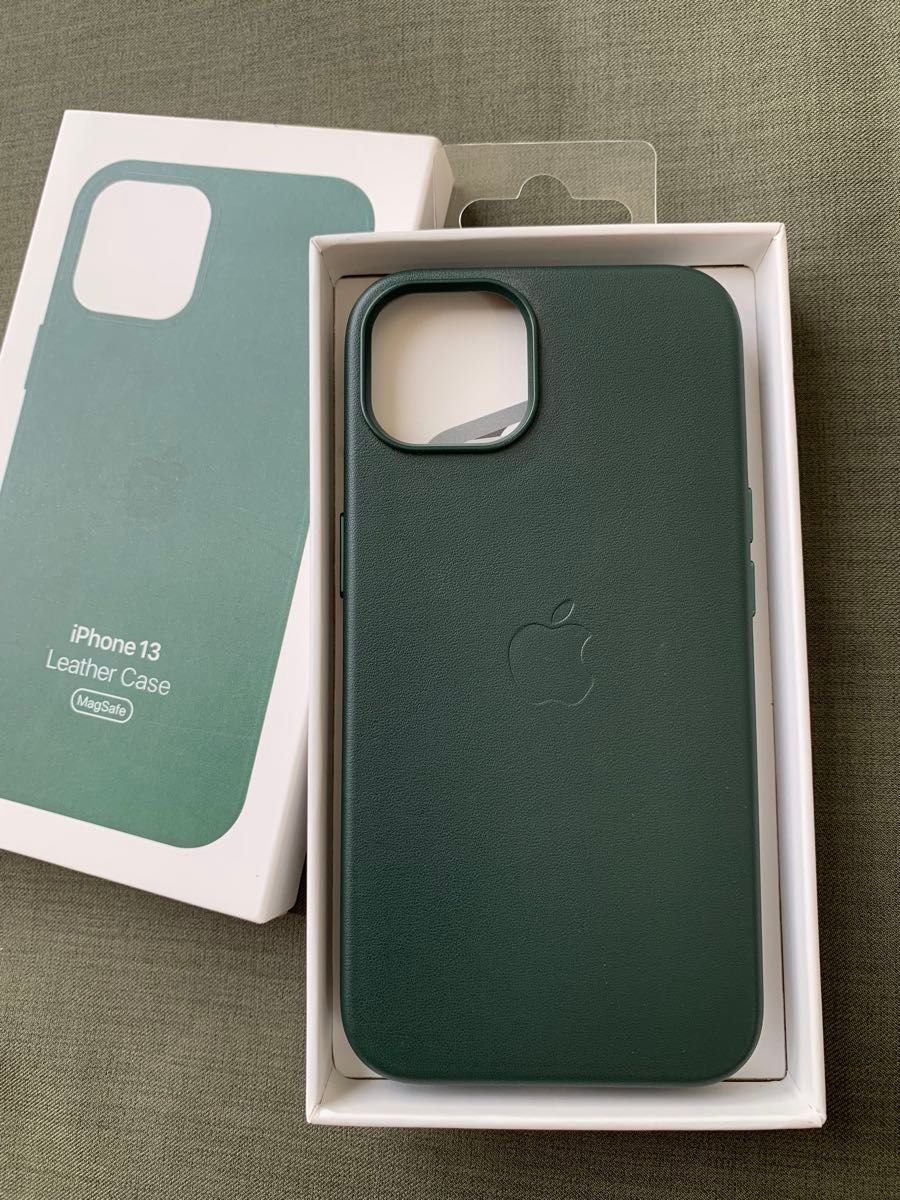 極美品 iPhone 13 グリーン 128GB 純正ケース付 純正品 iPhone 13 レザーケース 新品 セコイアグリーン|Yahoo