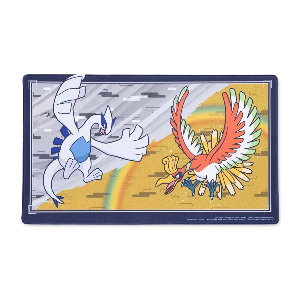 ポケモン プレイマット デッキケース ルギア ホウオウ 海外ポケモンセンター限定 ) プレイマット ルギア&ホウオウ