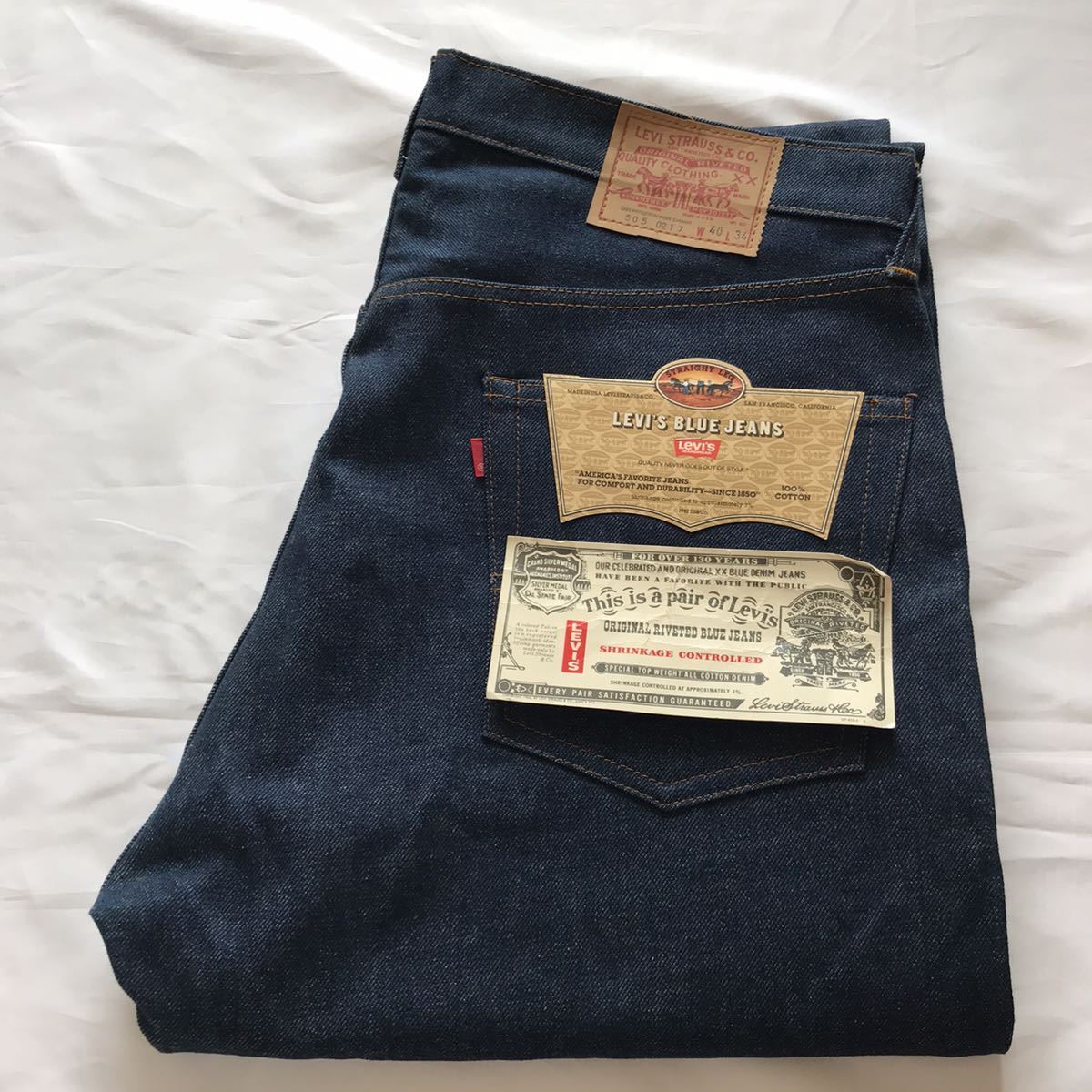 LEVI'S 505 デッドストック USA製 80's リーバイス 501XX 551ZXX_画像1