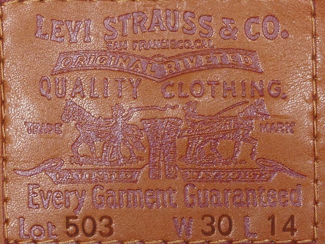 即決★リーバイス503★W30 ヒッコリーハーフパンツ Levis メンズ ストライプ 青 ブルー ボトムス ショートパンツ 検索:ジーンズ デニム