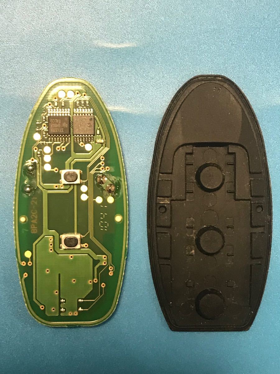 Paypayフリマ 日産 スマートキー インテリジェントキー 2ボタン 周波数の動作確認済み