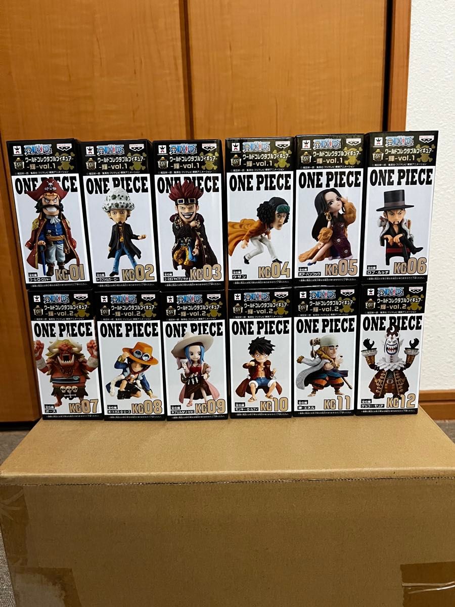 未開封 ワンピース ワーコレ 世界会議 全12種 ワンピース ワールドコレクタブルフィギュア 輝12種 ワーコレ