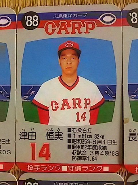 タカラ プロ野球カードゲーム 88年度 広島東洋カープ カード 箱のみ_画像2