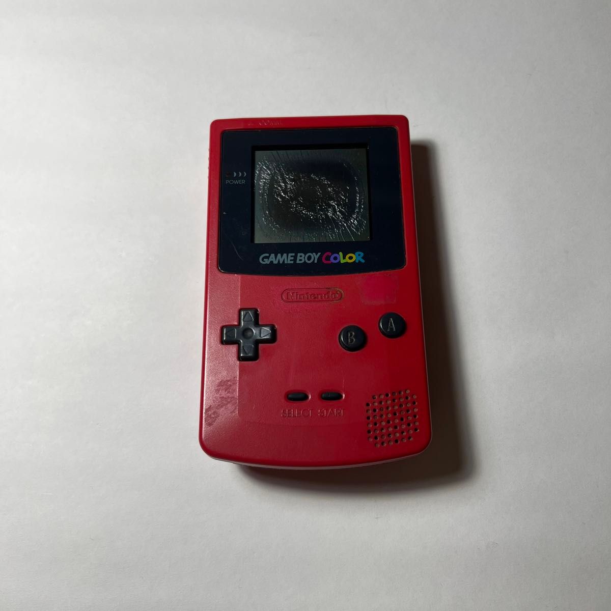Nintendo ゲームボーイカラー レッド 箱、取説付き 訳あり 任天堂 ニンテンドー Nintendo ゲームボーイカラー レッド 動作