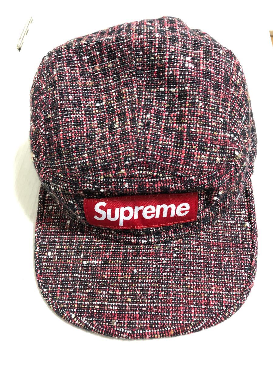 55%以上節約 値下げしました supreme キャップ キャンプキャップ