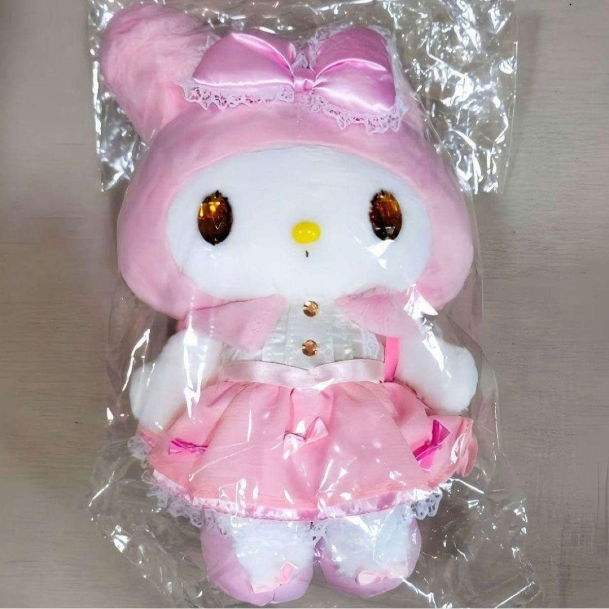 サンリオ KDDI 電報 マイメロディ ぬいぐるみ ビニールバッグ付き 新品 サンリオ KDDI おでかけマイメロディ バッグ付|Yahoo