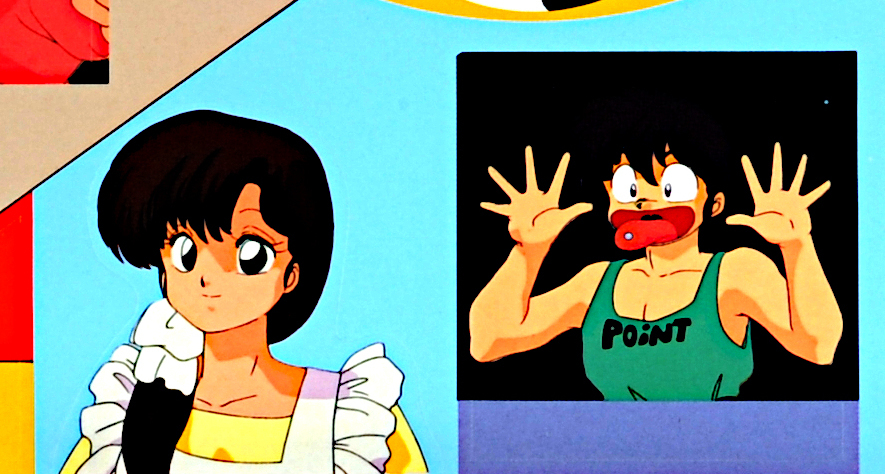 [New Item][Delivery Free]1990s KAC Ranma1/2 Sticker [Rumiko Takahashi] らんま1/2 ステッカー 高橋留美子 [tag5555]_画像6