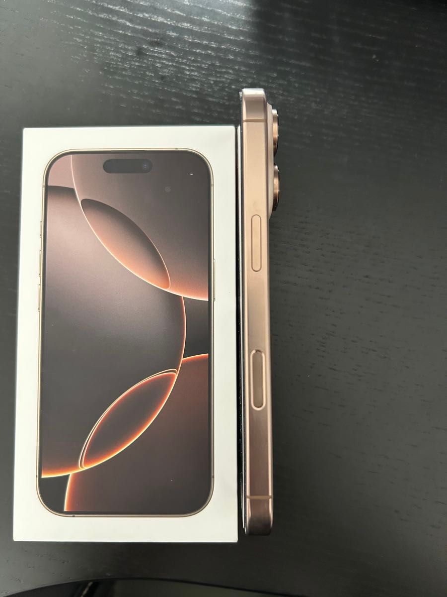 超美品 iPhone16 pro 128GB バッテリー100% iphone 16 pro 128gb デザートチタニウム バッテリー100%|Yahoo