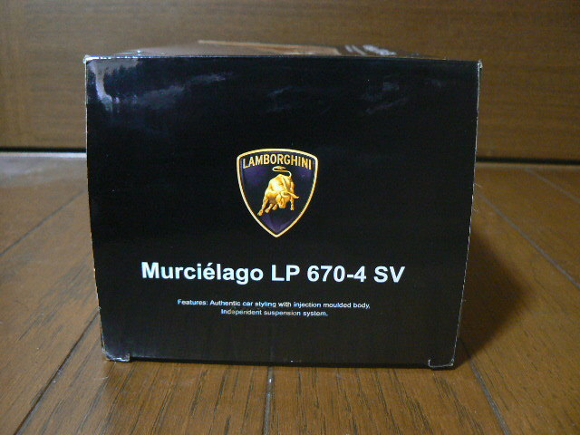 未使用品 ラスター 限定タイムセール Ｒ C ＳＣＡＬＥ：1 24 SV メタリックオレンジ ムルシエラゴ ランボルギーニ LP 670-4