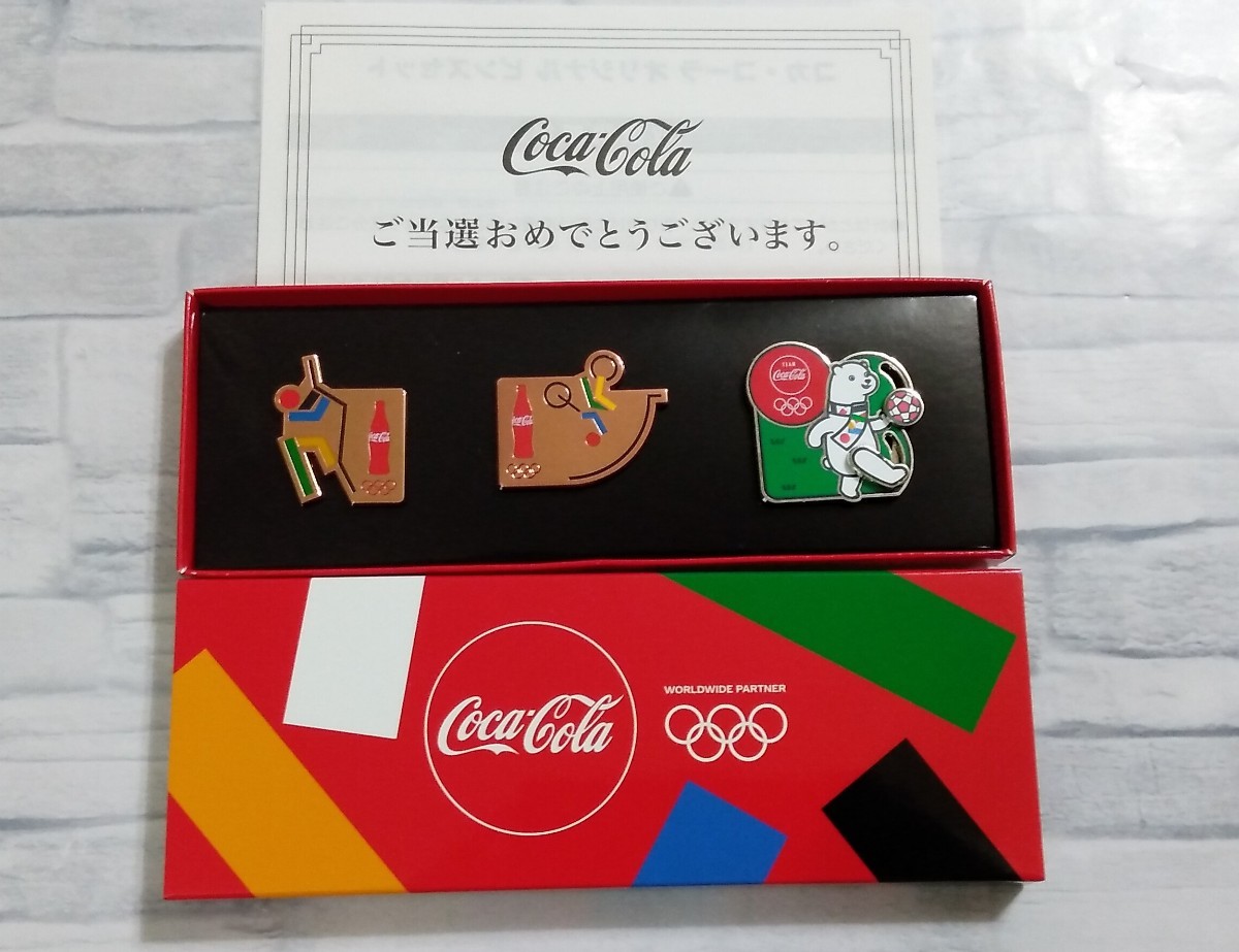 PayPayフリマ｜13番14番15番16番 オリンピック コカ・コーラ ピンズ