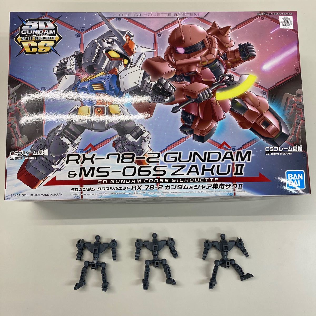 Paypayフリマ Sdガンダム シャアザク3機 アニメカラー クロスシルエット Paypayフリマ Sdガンダム シャアザク3機 アニメカラー クロスシルエット