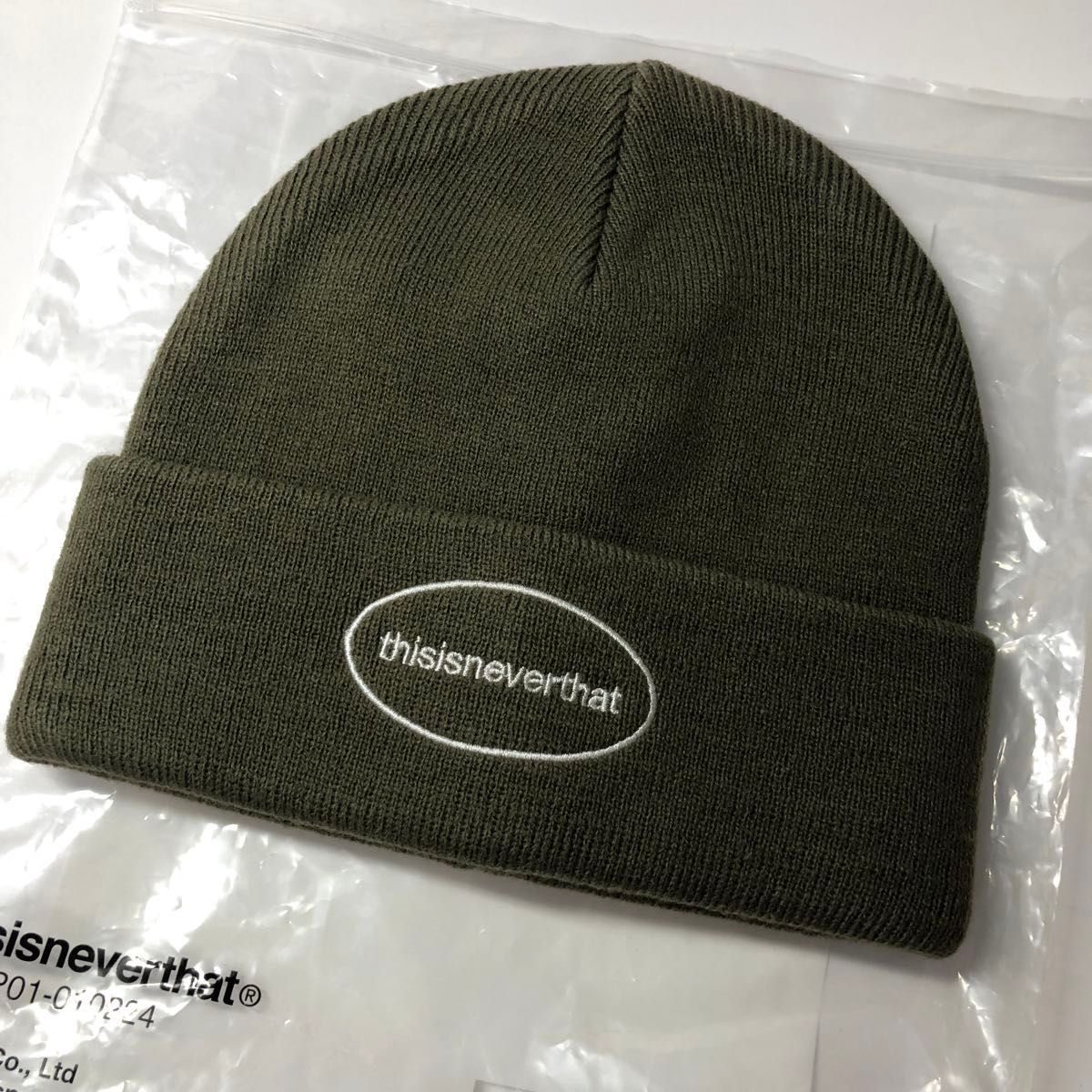 値下げ交渉⭕️ thisisneverthat ビーニー ニット帽 THISISNEVERTHAT ビーニー E/T-Logo Beanie ビーニー ニット帽