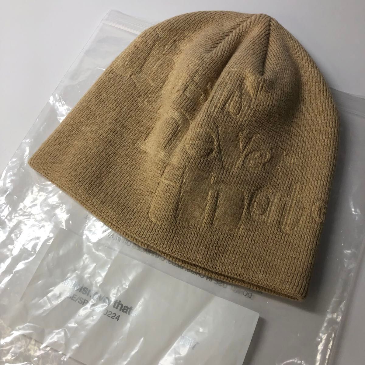 値下げ交渉⭕️ thisisneverthat ビーニー ニット帽 THISISNEVERTHAT ビーニー No Cuff Beanie ニット帽 帽子 ニット