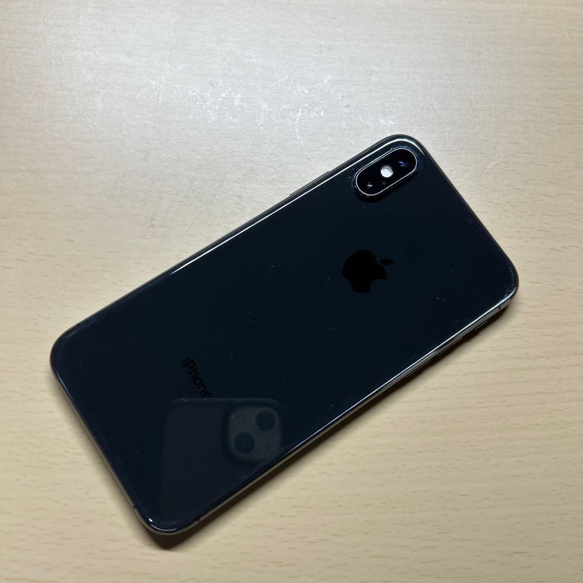 iPhone XS バッテリー82% SIMフリー 64GB 画面ヒビあり iPhoneXS 64GB SIMフリー バッテリー最大容量76% 割れなし