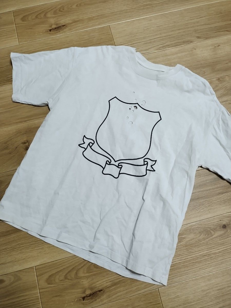 re ナンバーナイン tシャツ エンブレム archive サイズ3 復刻 Re NUMBER (N)INEナンバーナイン Tシャツ 半袖エンブレム穴3