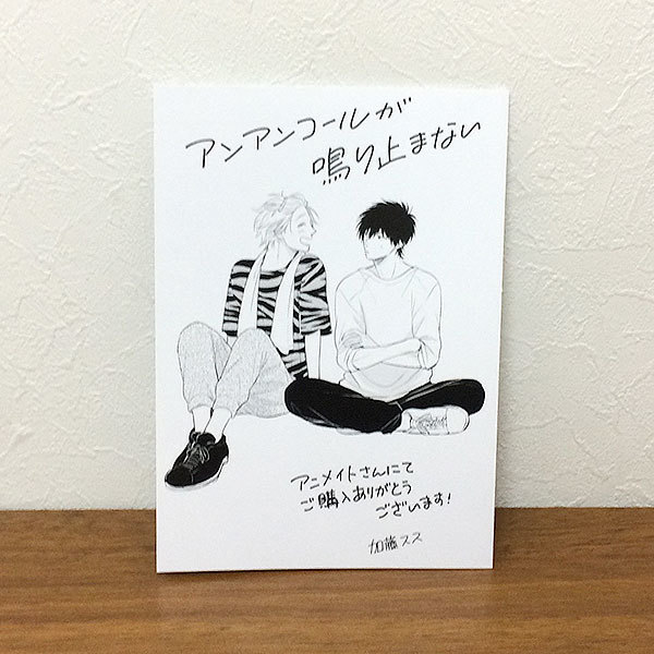 特典のみ★アンアンコールが鳴り止まない アニメイト特典リーフレット★加藤スス_画像1